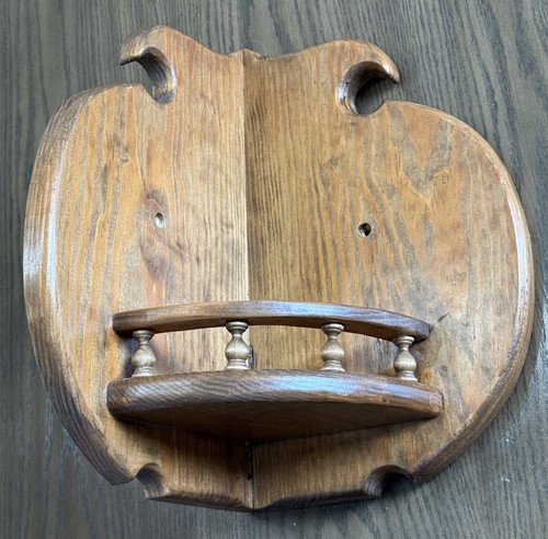 Mensola angolare vintage legno - mensola,