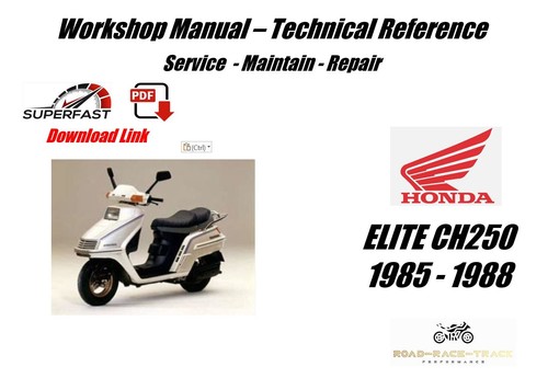 Honda ch250 elite manuale - ch250,