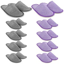  10 Pairs Ciabatte Per Gli Ospiti Pantofole Monouso Da Albergo Interni