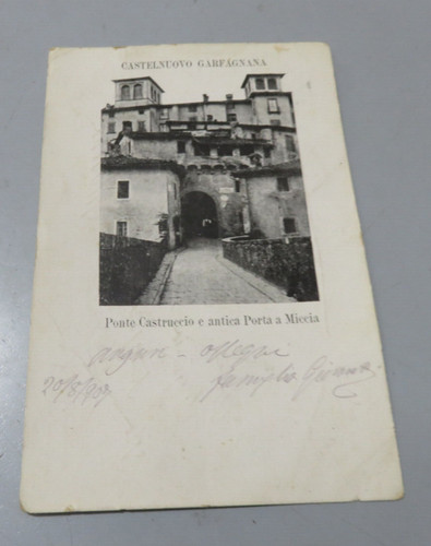 Cartolina epoca castelnuovo - cp,