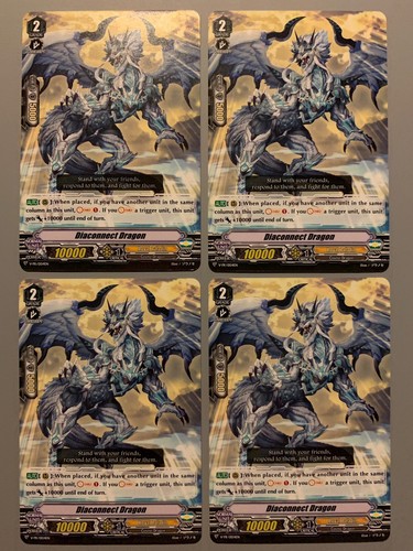 Cardfight vanguard - cardfight, 4x