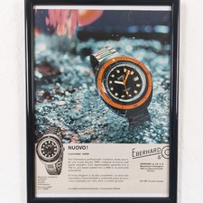 Pubblicità Eberhard Scafograf Super Vintage