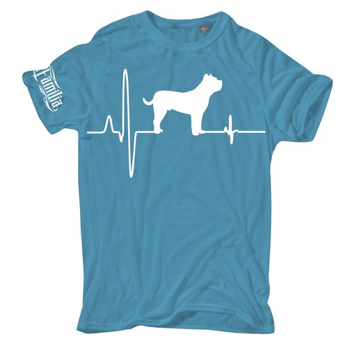 Männer herren shirt - herren, hund