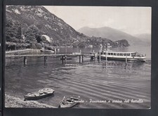 Cartolina Limonta Panorama e Arrivo del Battello CL672