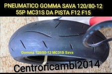 PNEUMATICO GOMMA SAVA 120/80-12 55P MC31S DA PISTA F12 F15