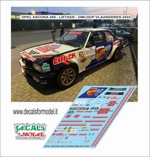 DECALS 1:43 OPEL ASCONA 400