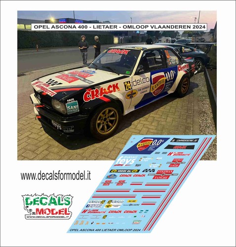 Decals opel ascona 400 - opel,