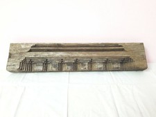 Antique Solid Beam Plaque Pillar Vintage Door Window Wooden Wall Panel A59