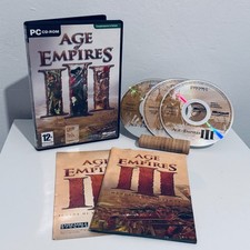 Age of Empires 3 III - Videogioco per PC - Completo - Italiano - 3 Dischi