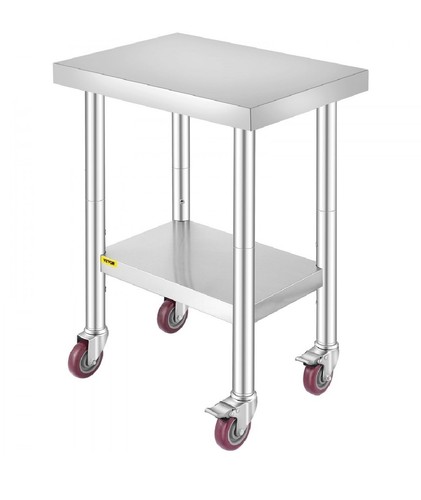Tavolo lavoro acciaio inox - acciaio,