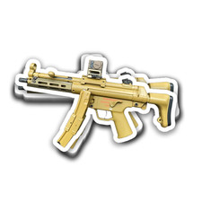 Adesivo HK MP5 RAL 4 pollici