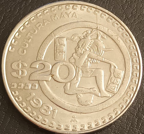 Messico grossa moneta pesos - messico,