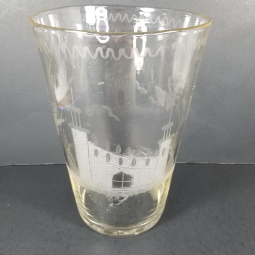 Antico vaso vetro - , ribaltabile