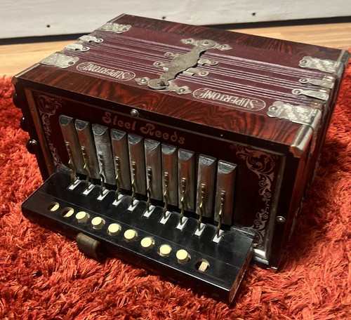 Antica fisarmonica vintage - antica,