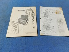 Seeburg USC1 Musical Bandshell Manuale di installazione e funzionamento # 497775