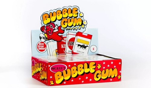 World candy bubble - world, gum