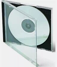 Custodia per CD/DVD - Nera/Trasparente (50 Pezzi) 142x124x10
