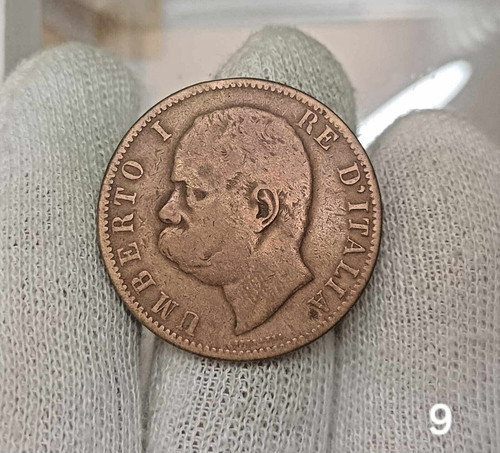 Regno italia 10 - d'italia, centesimi