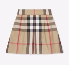 Gonna a quadri Burberry