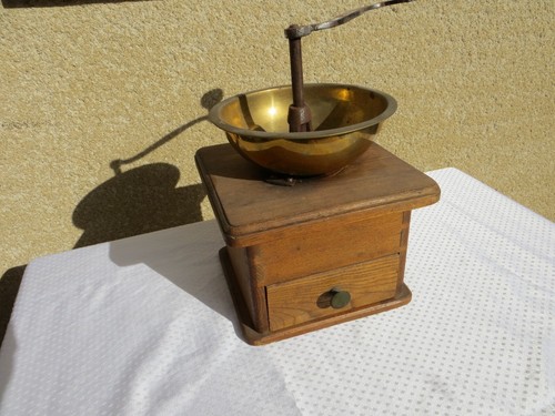 Grande antico macinacaffè - , del