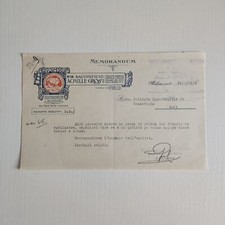 1934 Achille Grossi Salumificio Lettera Su Carta Intestata x Istituto Sperimenta