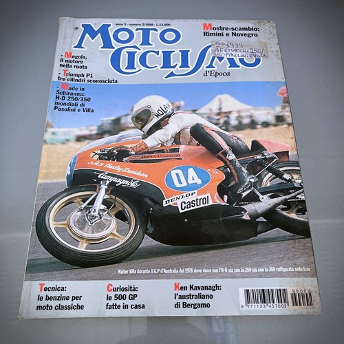 Rivista motociclismo epoca - rivista, d'epoca