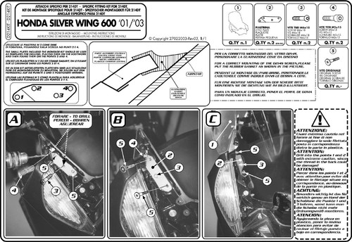 Honda silver wing 600 abs - honda,