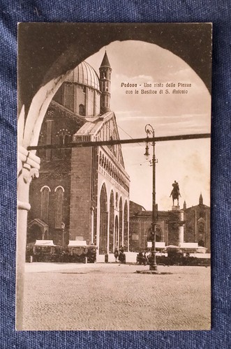 Cartolina padova basilica - 2^,