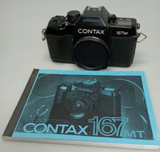 Contax 167MT fotocamera reflex 35 mm + retro dati D-7