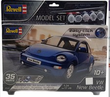 Modellino auto model kit di montaggio Revell  VW NEW BEETLE maggiolino scala ...