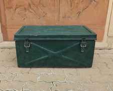 Cassa Militare d'epoca in metallo, guerra mondiale, militaria