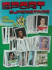 PANINI SPORT SUPERSTARS / EUROFOOTBALL 82 - stickers at choice n.1/180 -removed