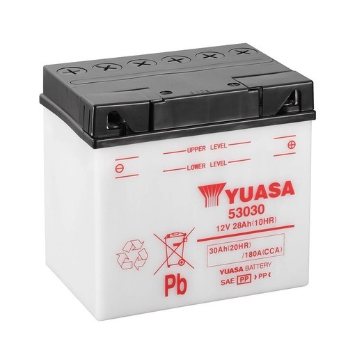 Batteria yuasa 53030 12v - 12v, per