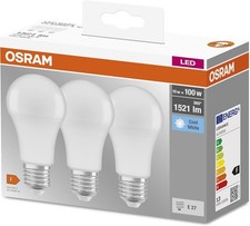 Osram LED Base Classic A Lampada, a Forma di Lampadina con Attacco E27