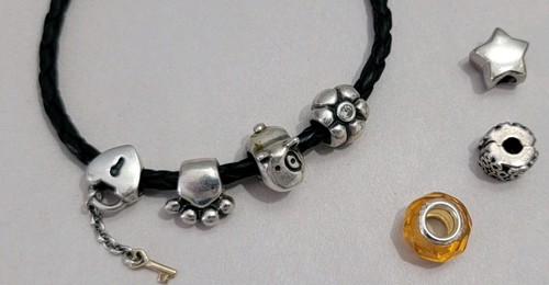 Pandora black braided - black,