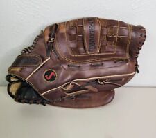 Guanto da baseball oliato Spalding SCI-L - lancio a mano Rt - usato in ottime condizioni