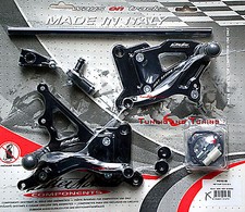 PEDANE VALTERMOTO TIPO 1.5 PER YAMAHA YZF R1 1000 2009 2010 2011  (PEY63)
