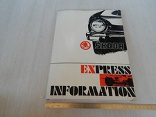 CARTELLA STAMPA ONLY PRESS ORIGINALE 1973 SKODA 100 110 R L TATRA IN FRANCESE
