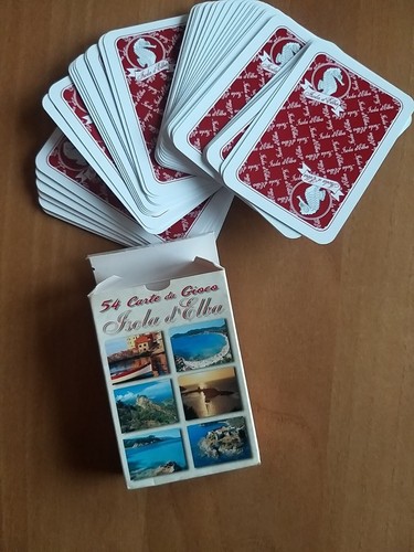 Carte gioco vintage anni 80 - carte, da