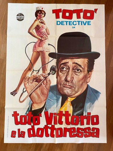 Manifesto toto vittorio - 2f,, toto'