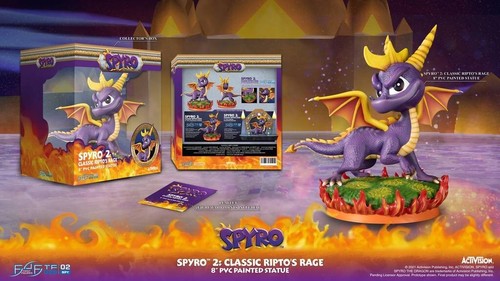 Spyro ripto rage - 2:, statua