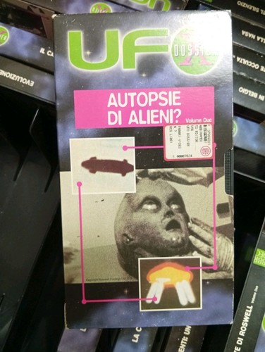 Vhs dossier ufo anni 90 - dossier,