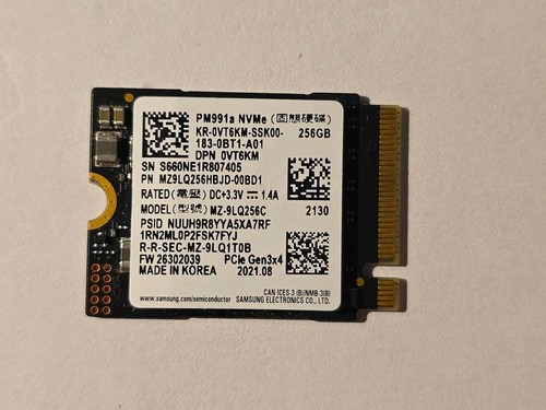 Samsung pm991a 256go - samsung,