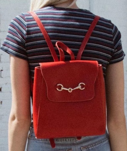 Zaino brandy melville red - zaino,