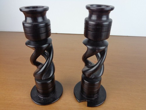 Coppia vecchio candelabro - coppia, di
