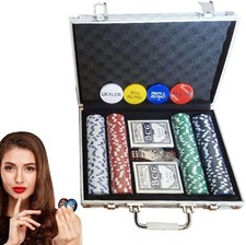 Set Poker 200 Fiches Valigetta