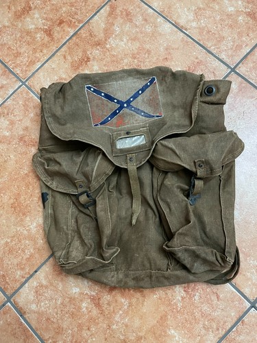 Zaino militare grande tela - in,