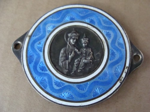 Placca smaltata vintage - , badge