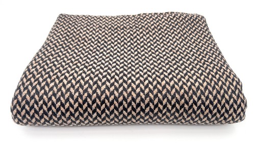 Coperta con frange - , miscela