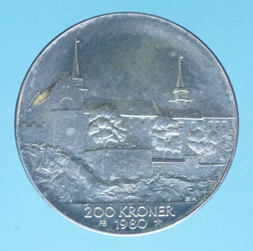 Norvegia 200 kroner 1980 - 200,